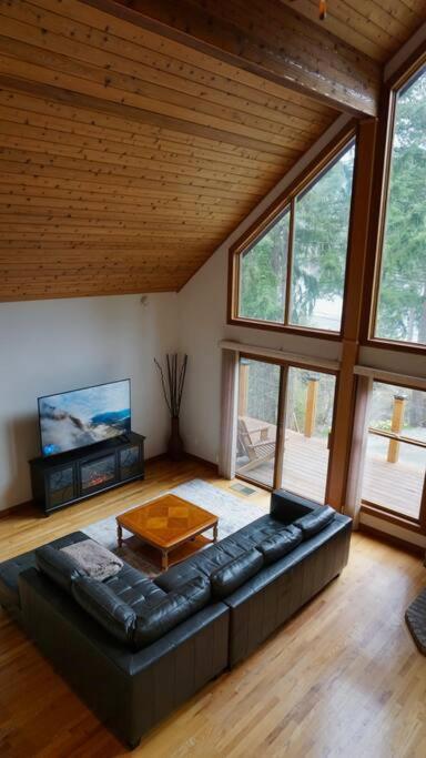 Chalet Style Cottage Near Shawnigan Lake Exterior foto